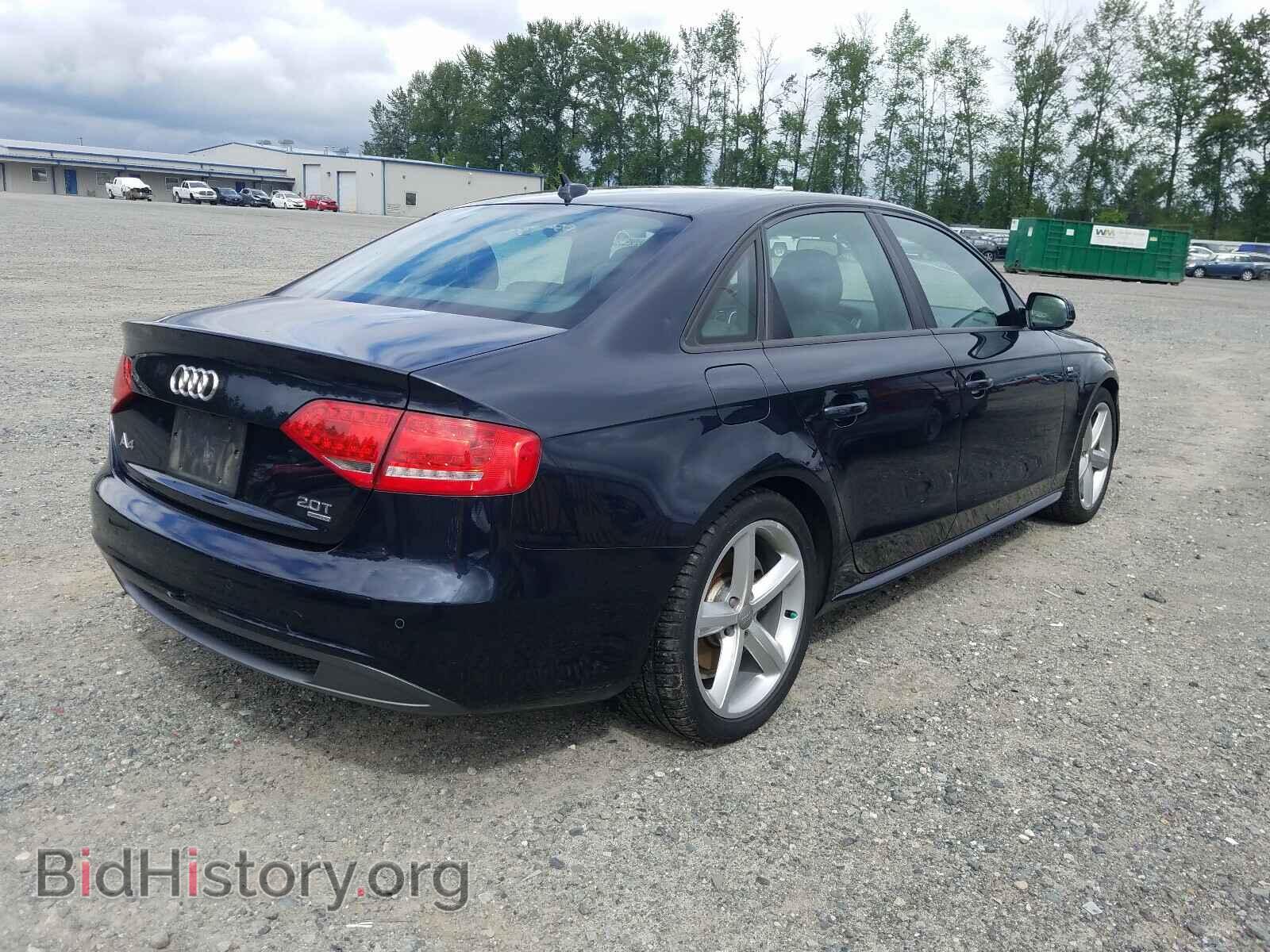 2012 AUDI A4 - VIN: WAUMFAFL2CN019533 - Фото 4