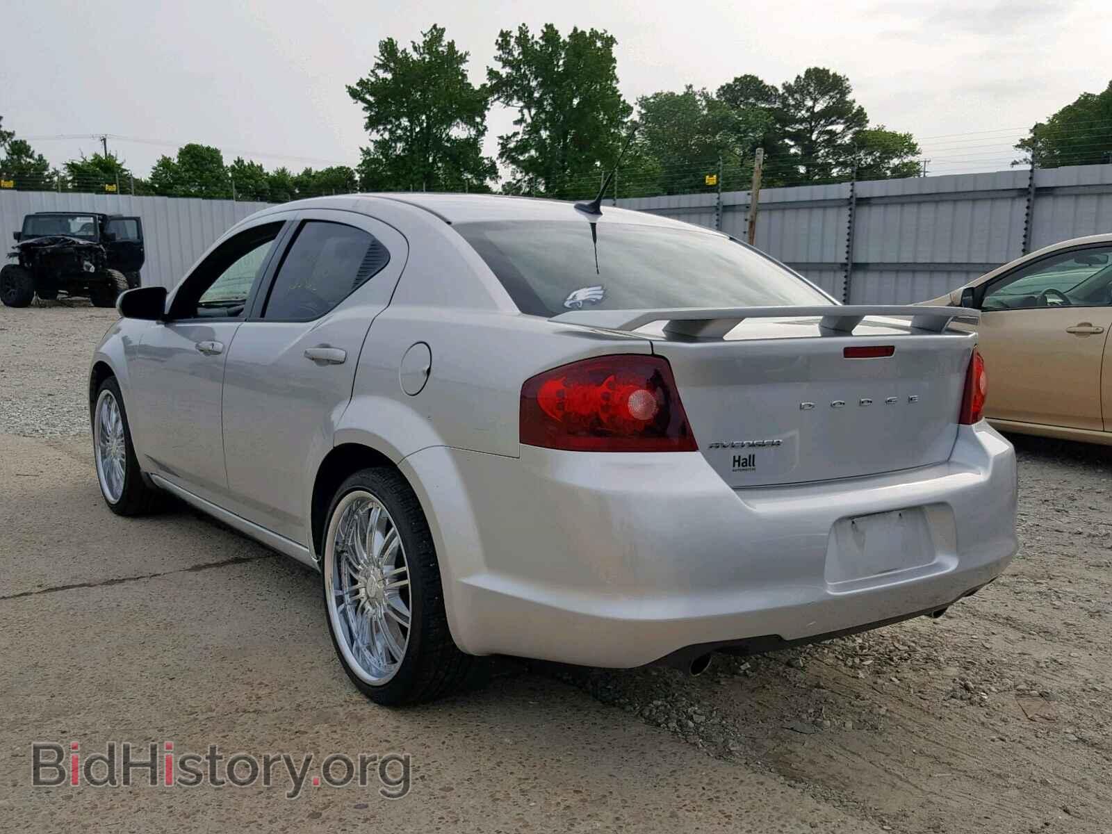 2011 DODGE AVENGER - VIN: 1B3BD1FG2BN535166 - Фото 3
