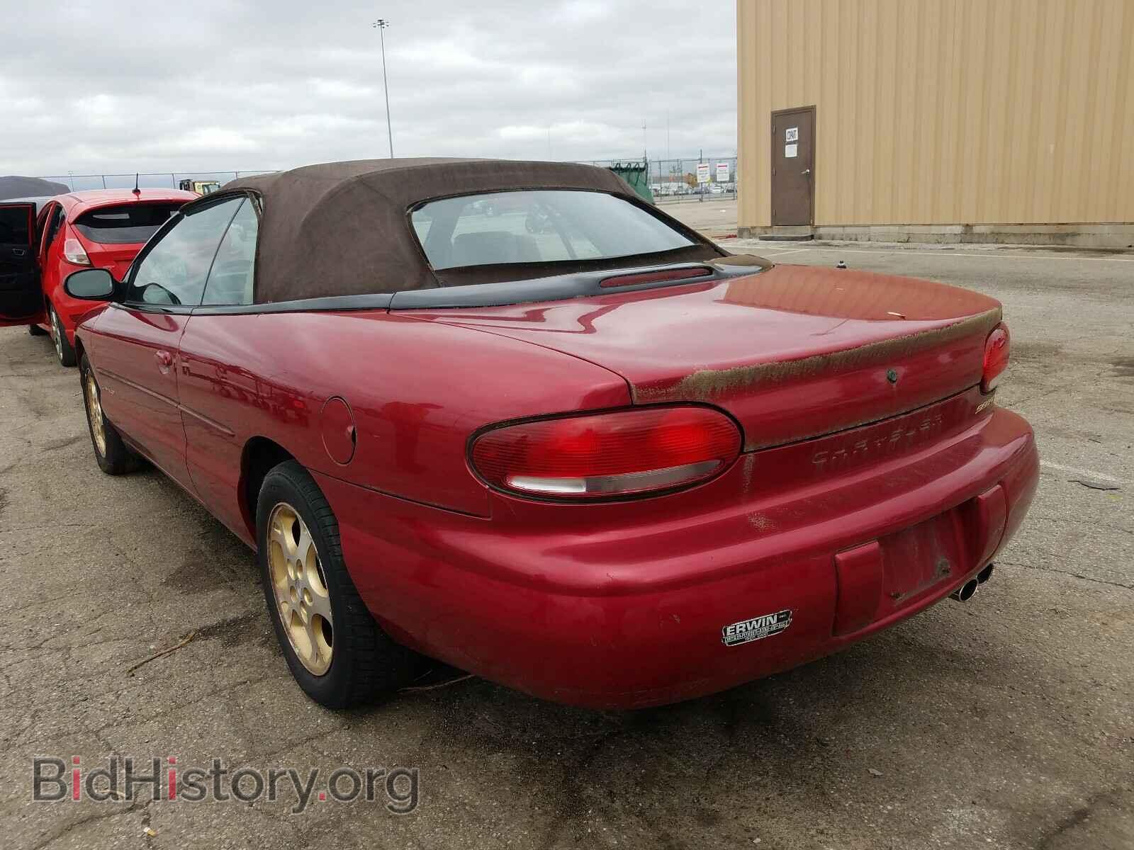 1998 CHRYSLER SEBRING - VIN: 3C3EL55H4WT292695 - Фото 3