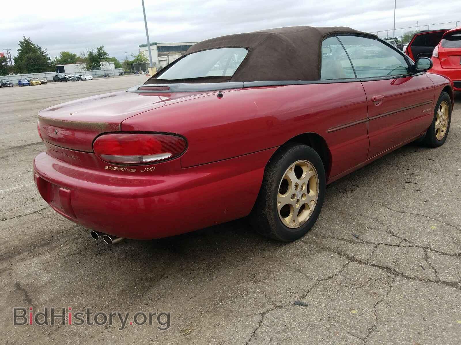 1998 CHRYSLER SEBRING - VIN: 3C3EL55H4WT292695 - Фото 4