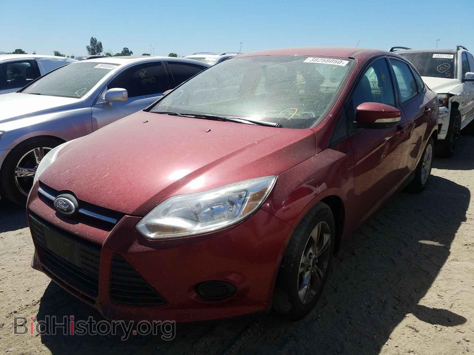 2014 FORD FOCUS - VIN: 1FADP3F22EL350457 - Фото 2