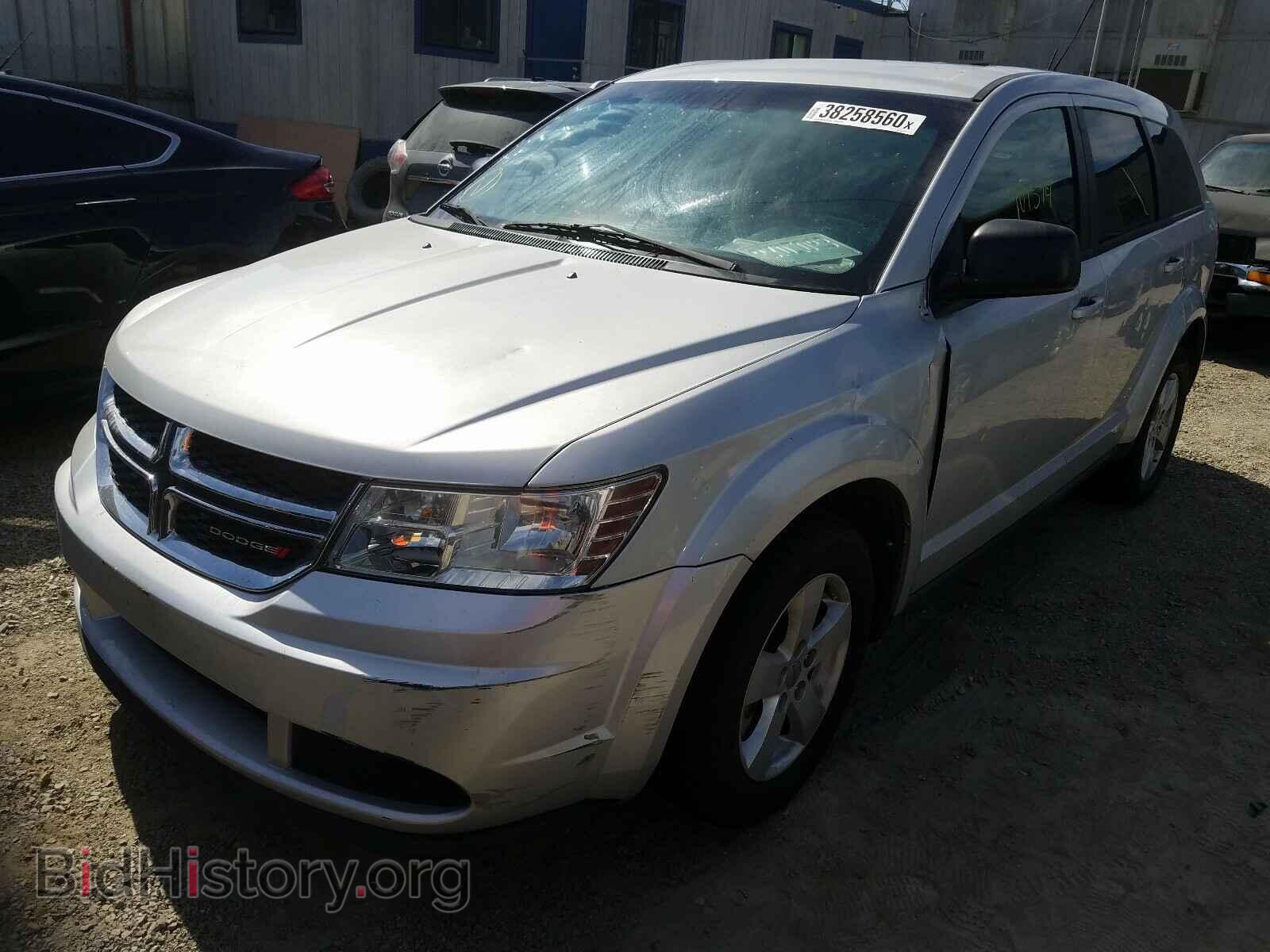 2013 DODGE JOURNEY - VIN: 3C4PDCAB1DT529745 - Фото 2