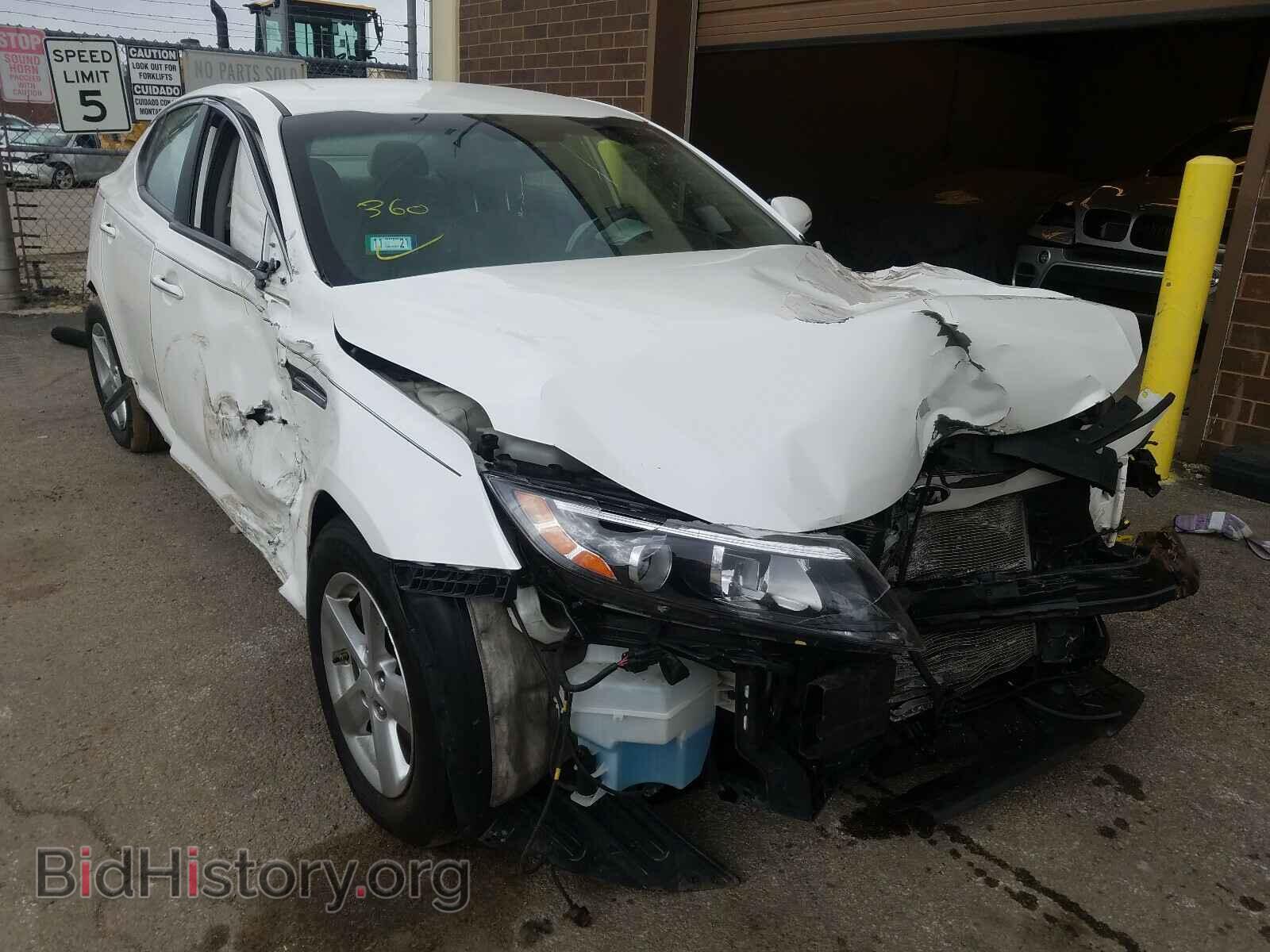Фотография KNAGM4A77F5528519 - KIA OPTIMA 2015