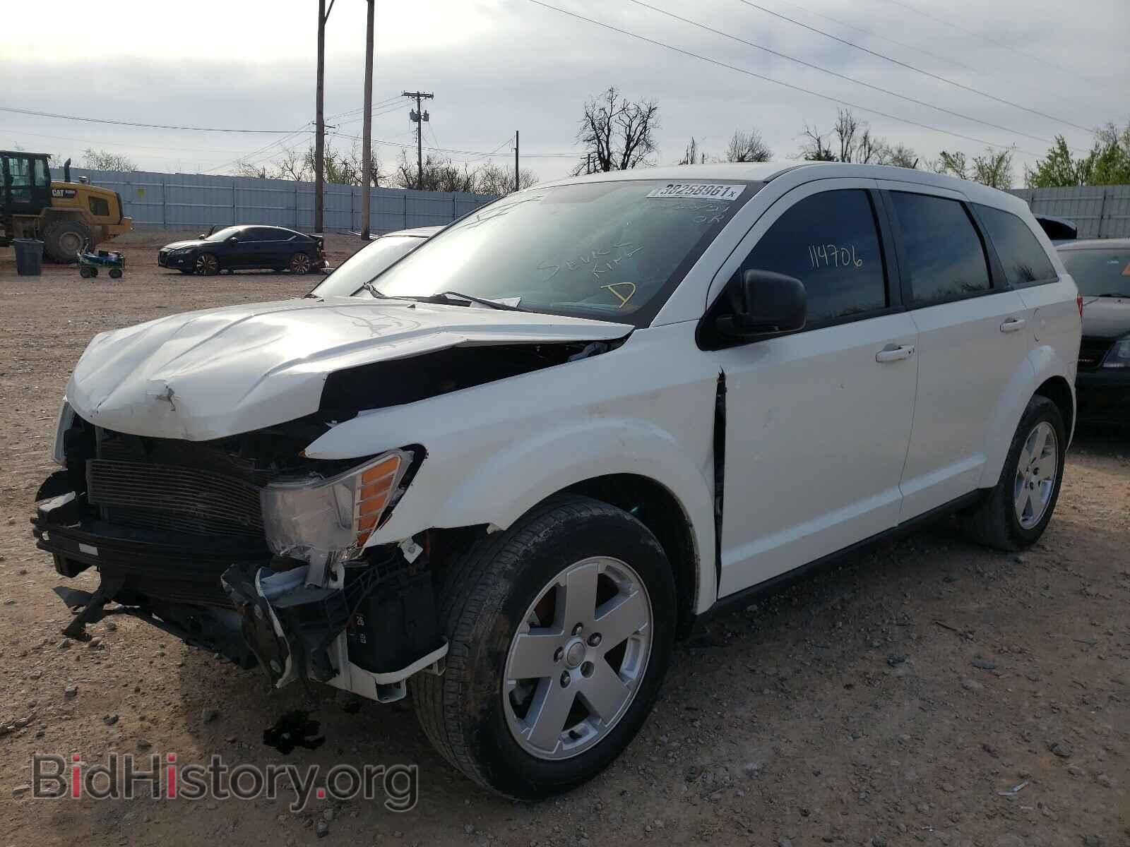2013 DODGE JOURNEY - VIN: 3C4PDCABXDT701044 - Фото 2