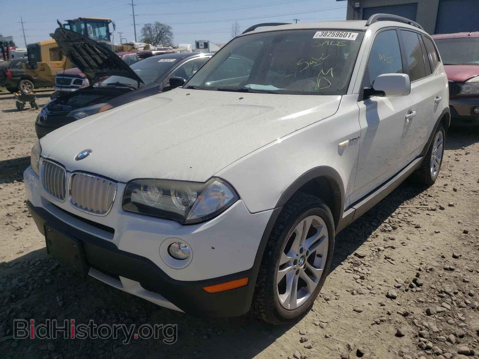 2008 BMW X3 - VIN: WBXPC93428WJ08088 - Фото 2