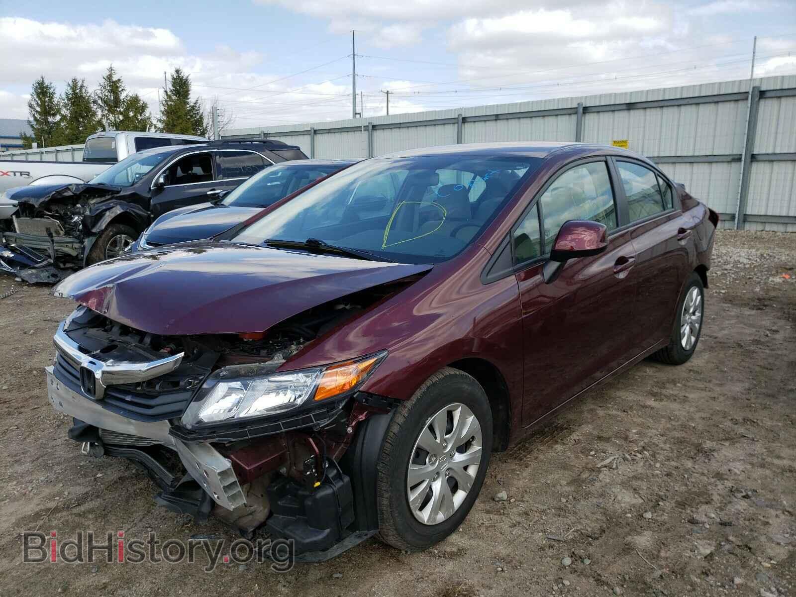 2012 HONDA CIVIC - VIN: 19XFB2F51CE057936 - Фото 2
