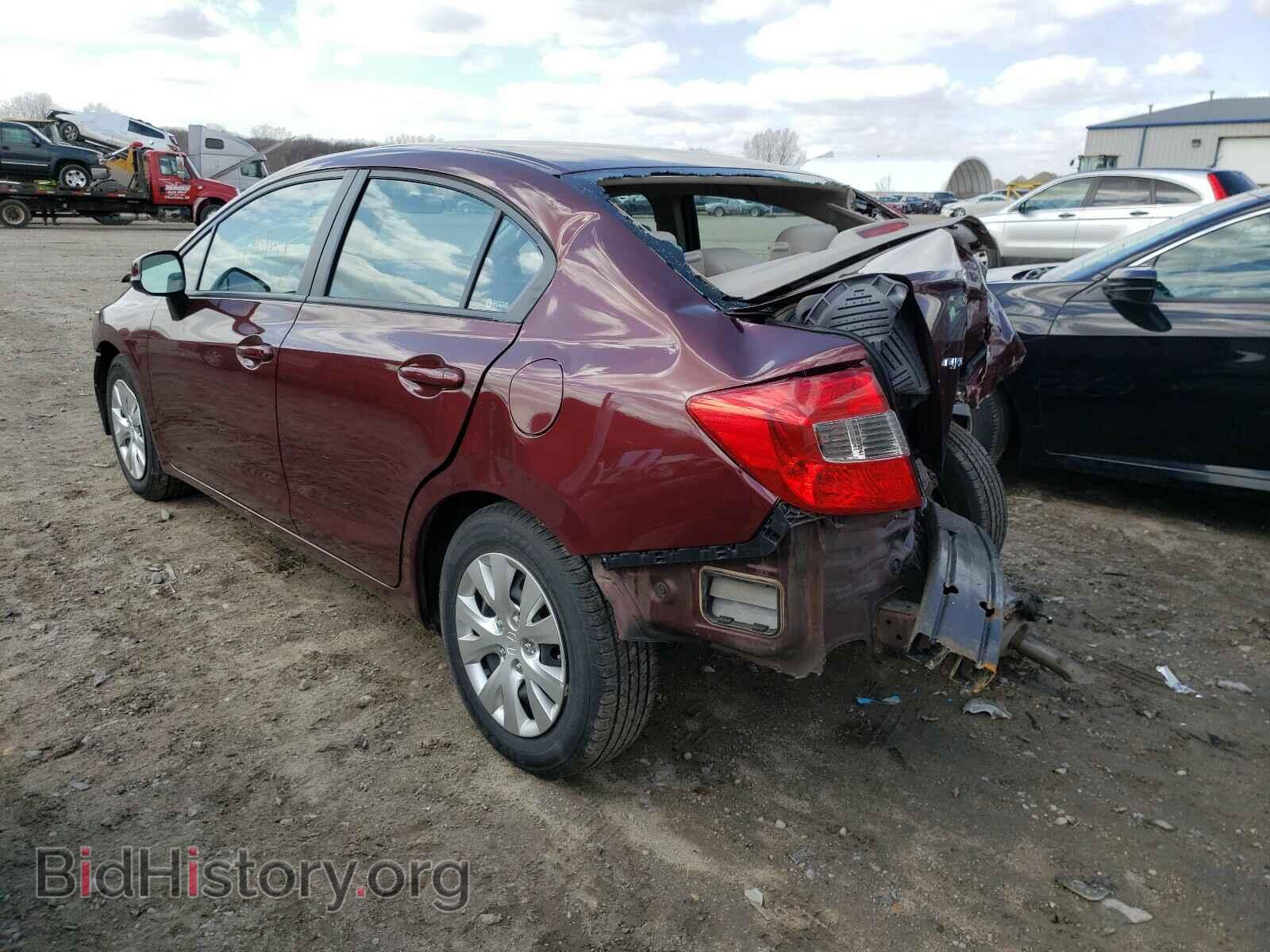 2012 HONDA CIVIC - VIN: 19XFB2F51CE057936 - Фото 3