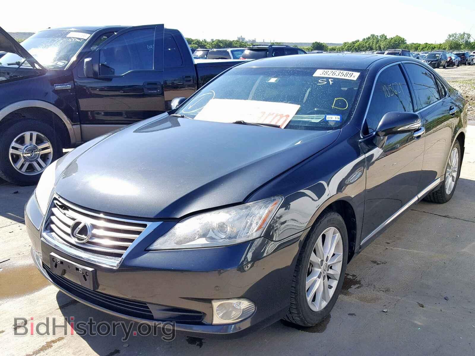 2011 LEXUS ES350 - VIN: JTHBK1EG9B2471083 - Фото 2