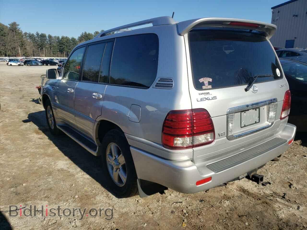 2006 LEXUS LX470 - VIN: JTJHT00W264019985 - Фото 3