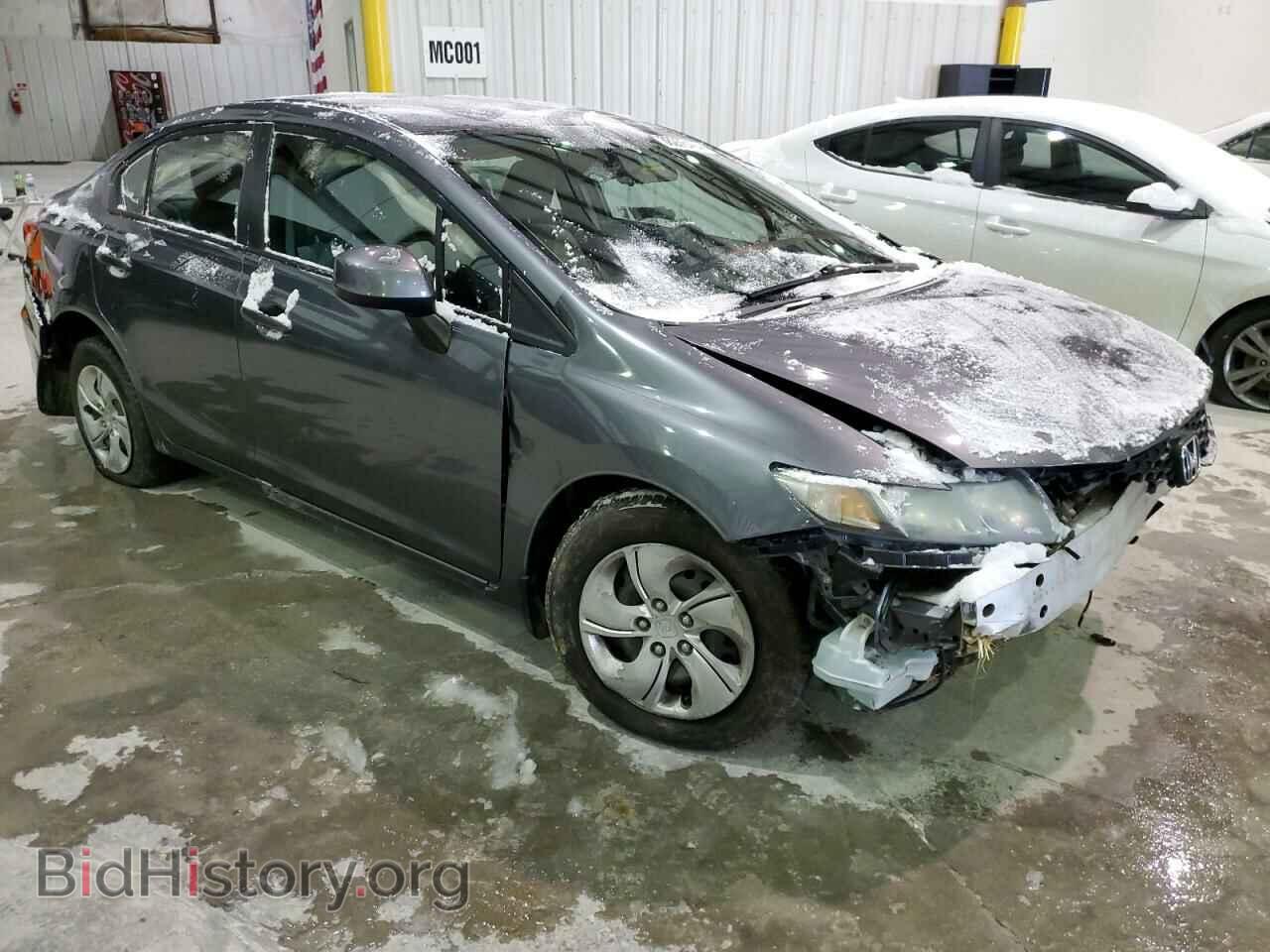 2013 HONDA CIVIC - VIN: 19XFB2F53DE046230 - Фото 4