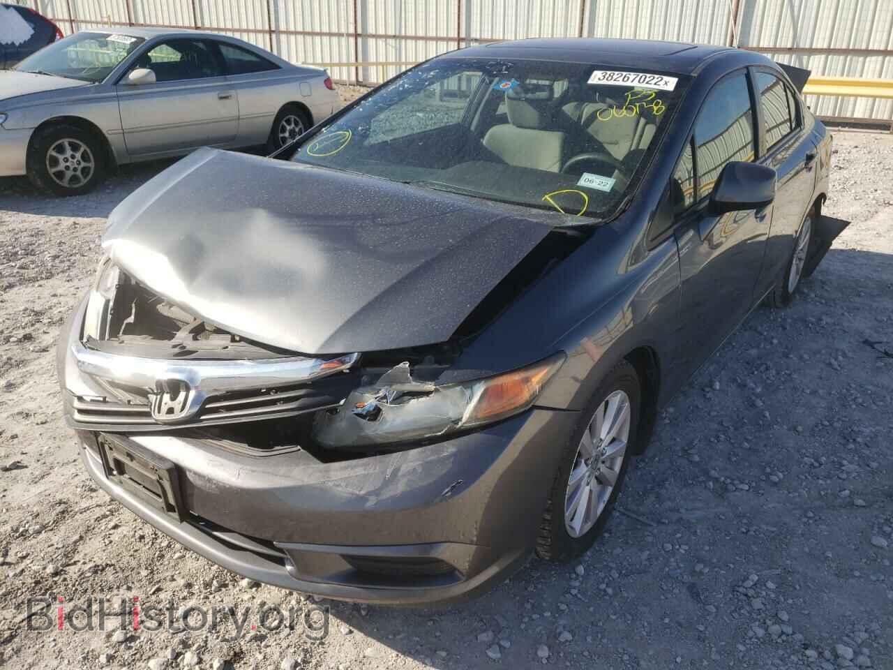 2012 HONDA CIVIC - VIN: 19XFB2F87CE060138 - Фото 2