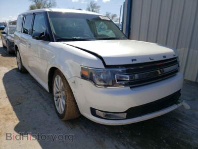 2013 Ford FLEX Flex SEL, белый — VIN 2FMGK5C88DBD24742, Copart