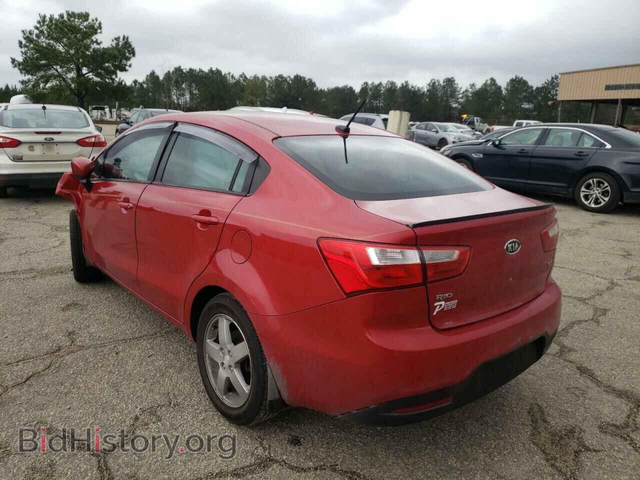 2012 KIA RIO - VIN: KNADM4A35C6057279 - Фото 3