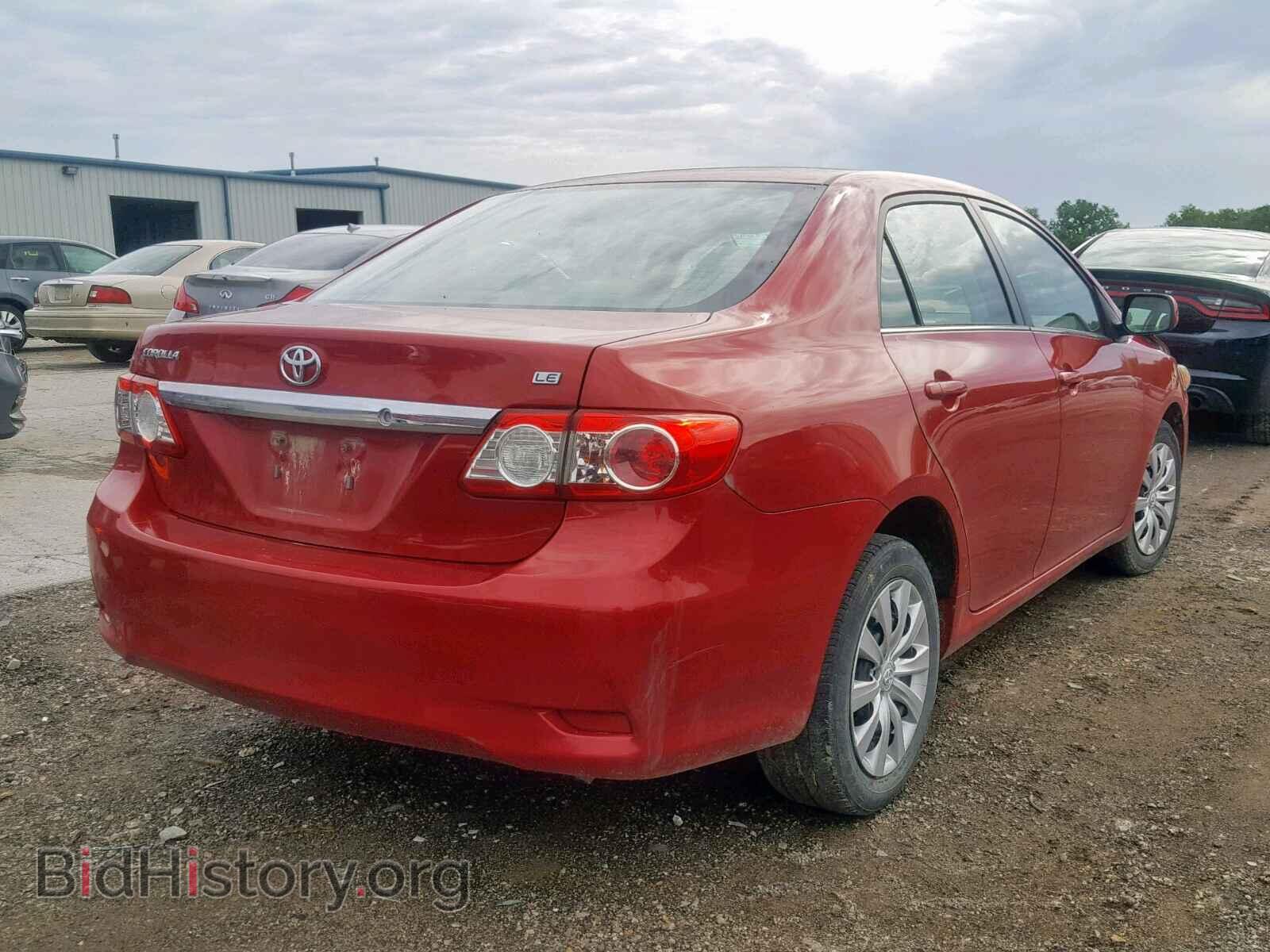 2013 TOYOTA COROLLA BA - VIN: 5YFBU4EE8DP157067 - Фото 4