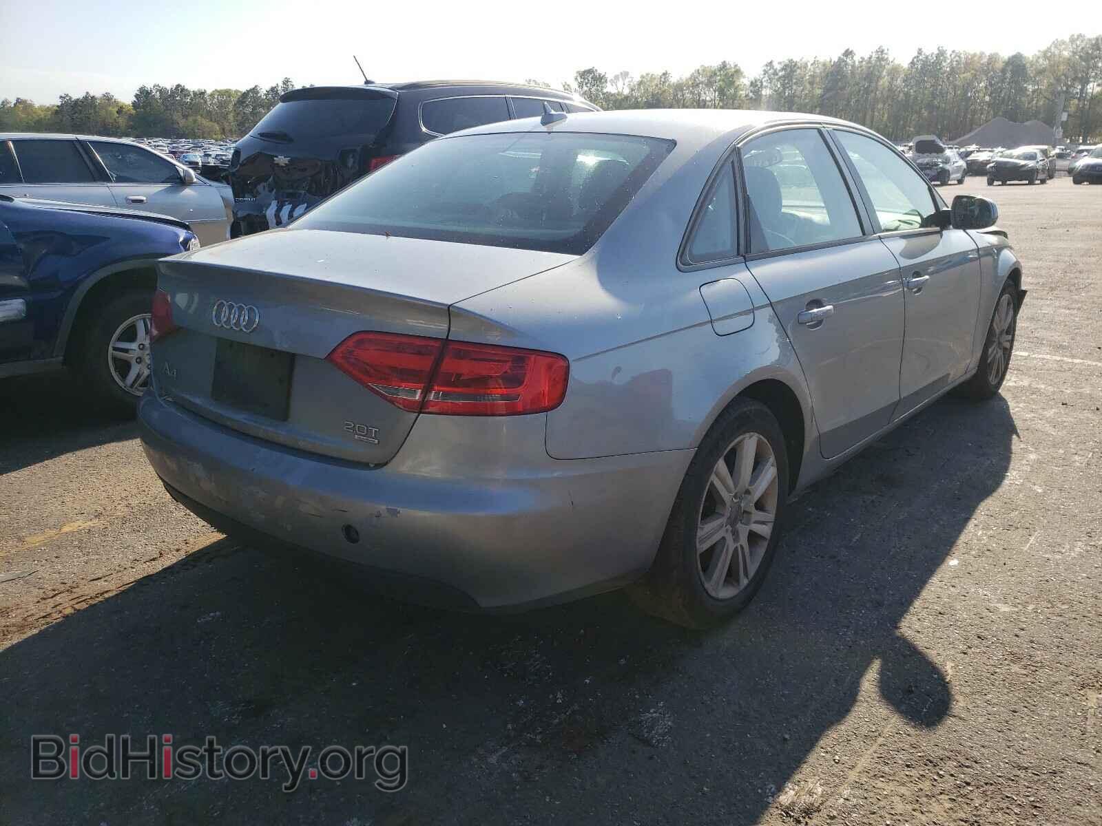 2010 AUDI A4 - VIN: WAUBFAFL3AN010411 - Фото 4
