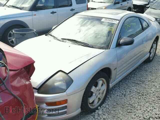 2000 MITSUBISHI ECLIPSE - VIN: 4A3AC54L1YE155908 - Фото 2
