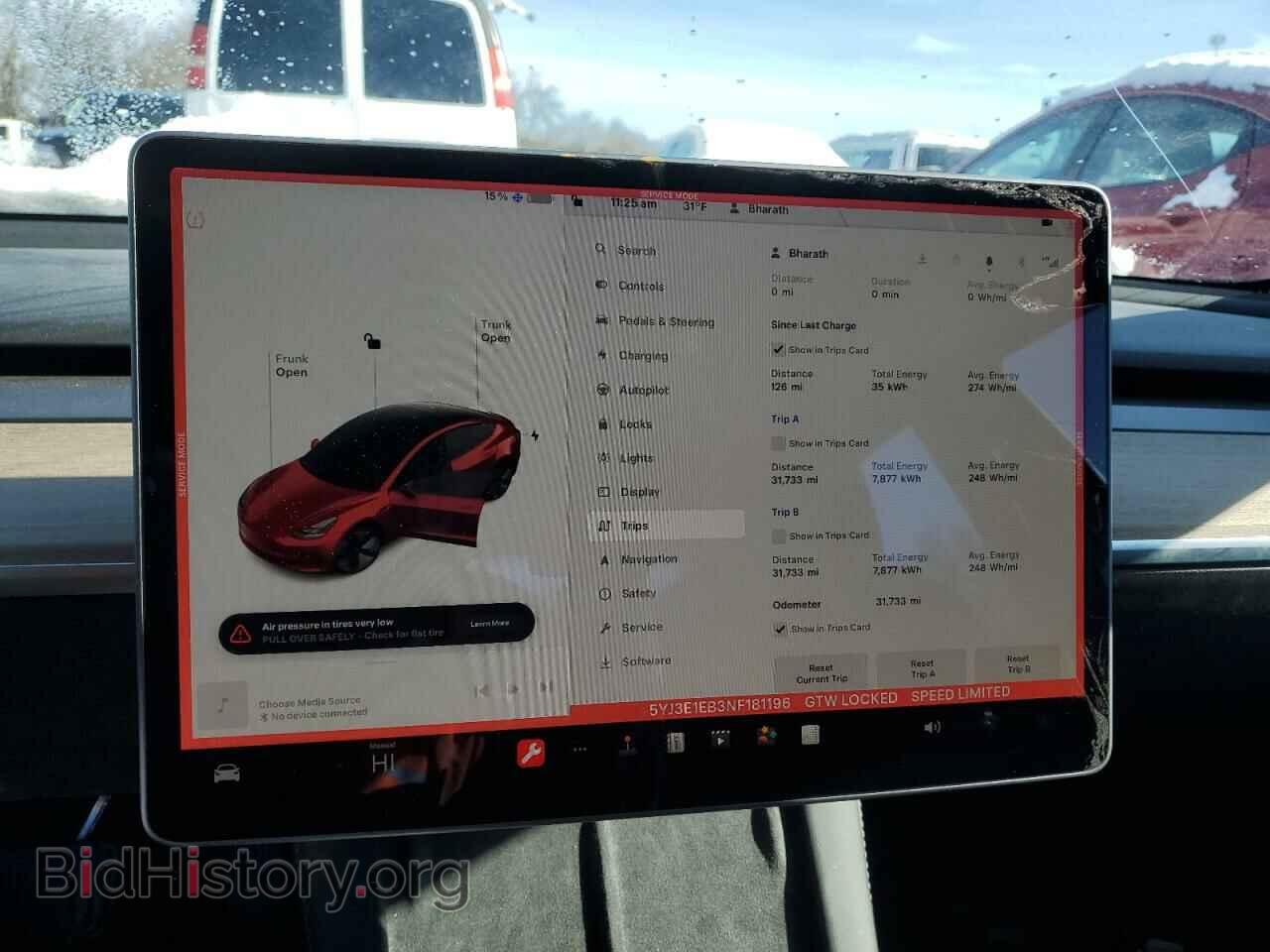 2022 TESLA MODEL 3 - VIN: 5YJ3E1EB3NF181196 - Фото 9