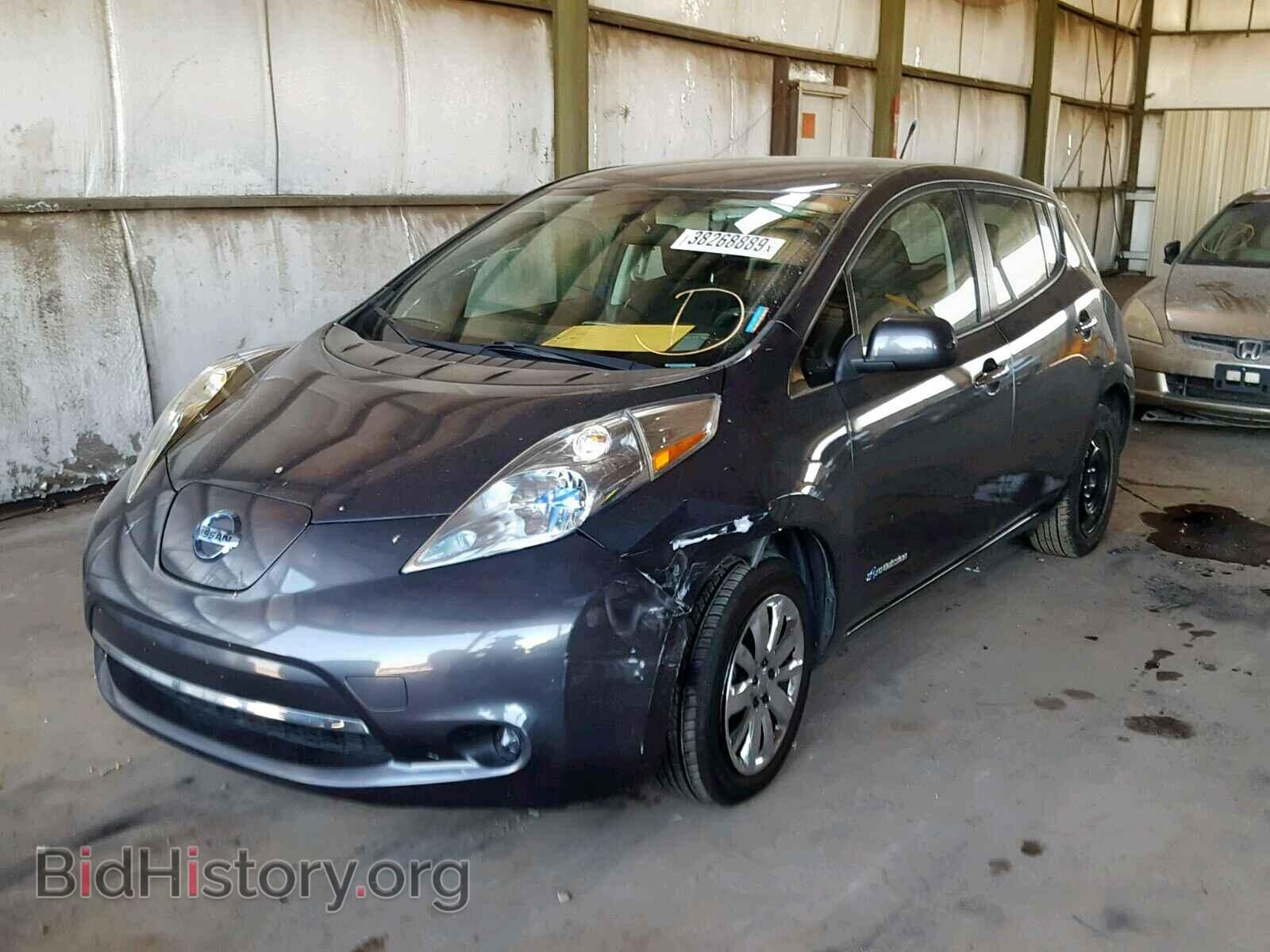 2013 NISSAN LEAF - VIN: 1N4AZ0CP7DC420920 - Фото 2