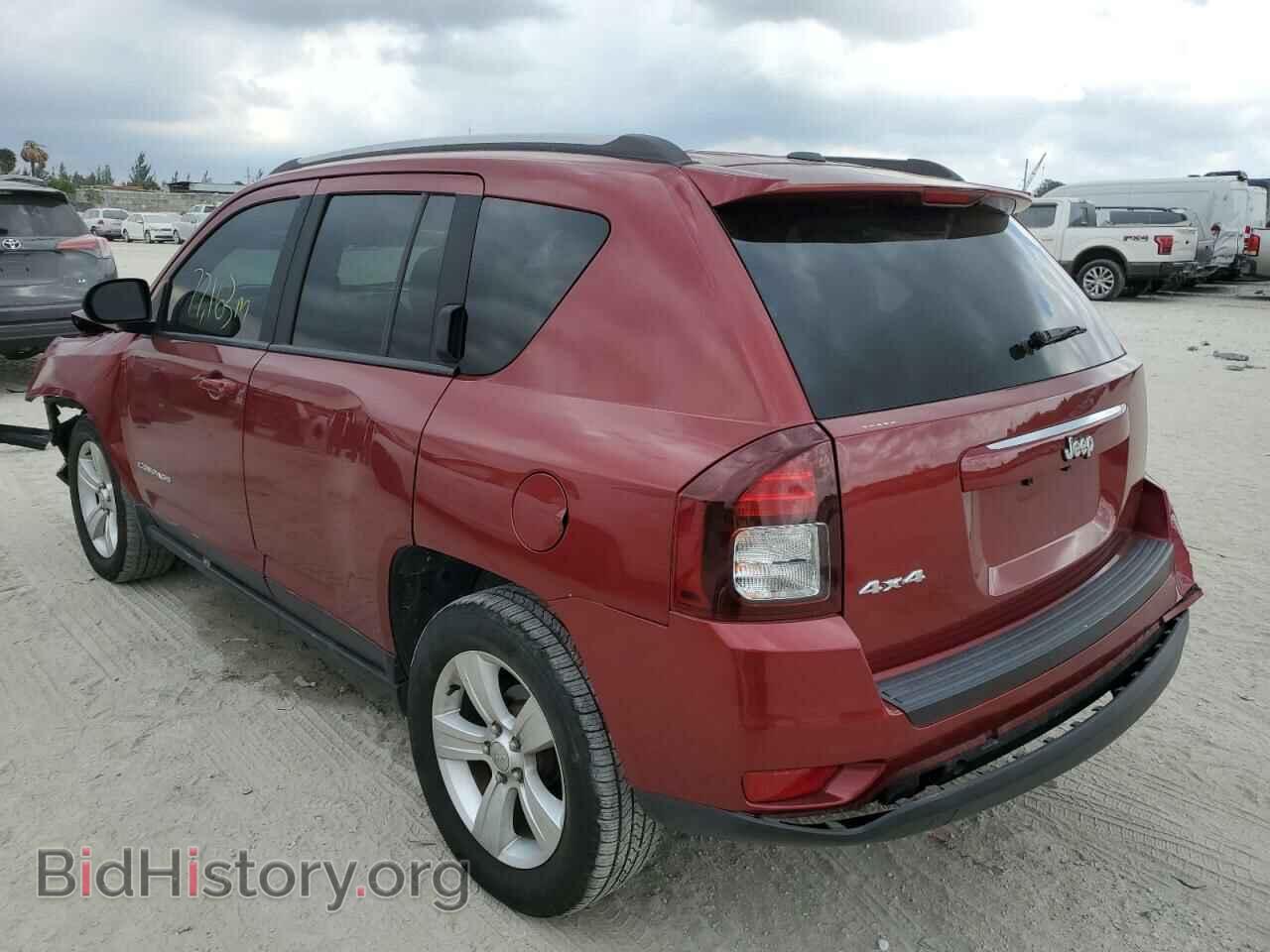 2016 JEEP COMPASS - VIN: 1C4NJDBB8GD668639 - Фото 2