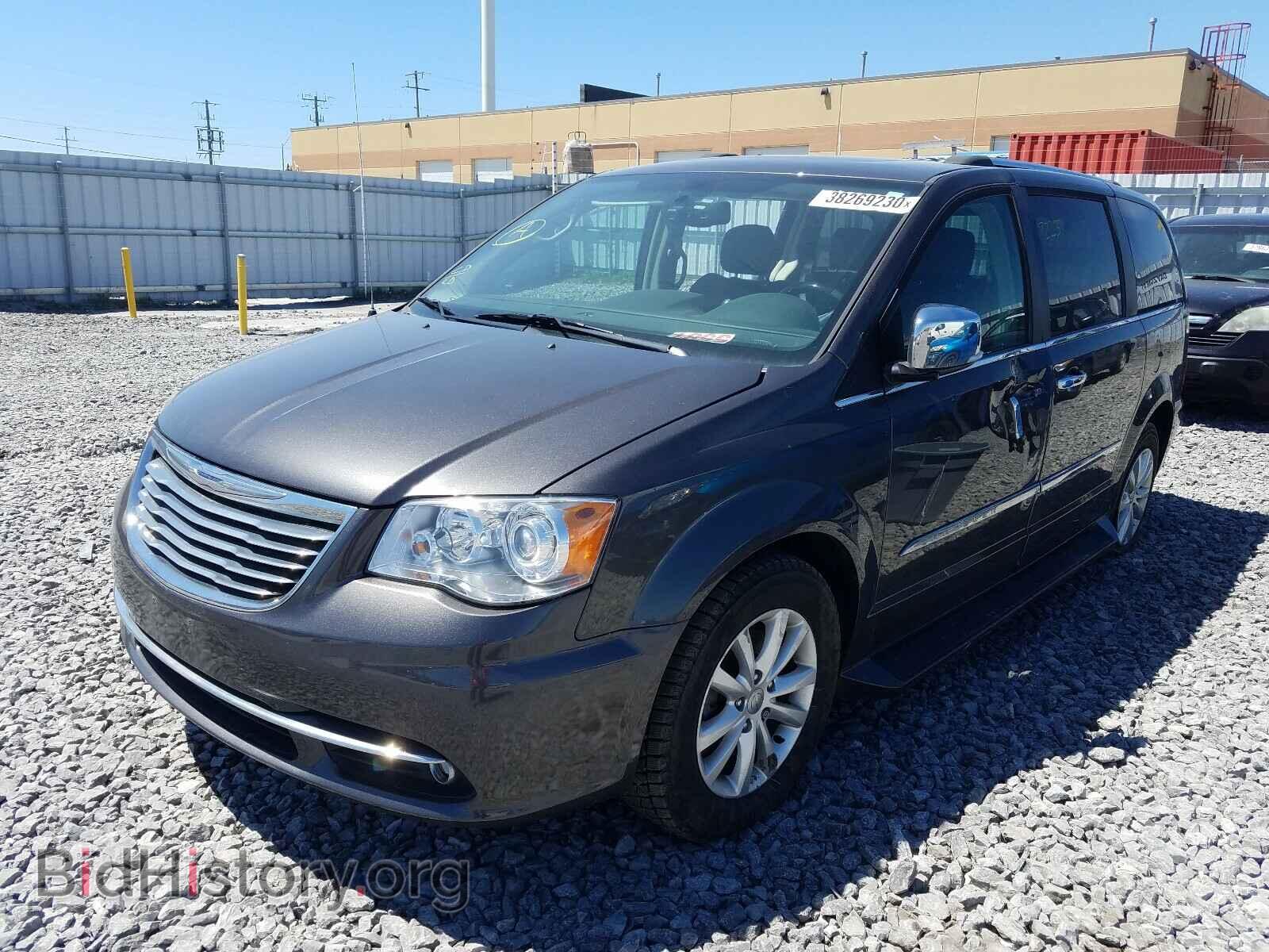 2016 CHRYSLER MINIVAN - VIN: 2C4RC1GG2GR286179 - Фото 2