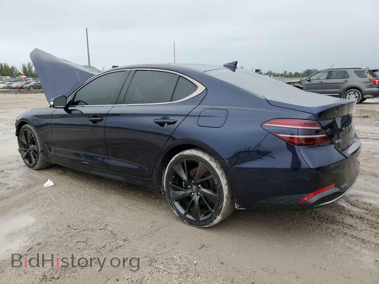 2023 GENESIS G70 BASE - VIN: KMTG34TA6PU104465 - Фото 2