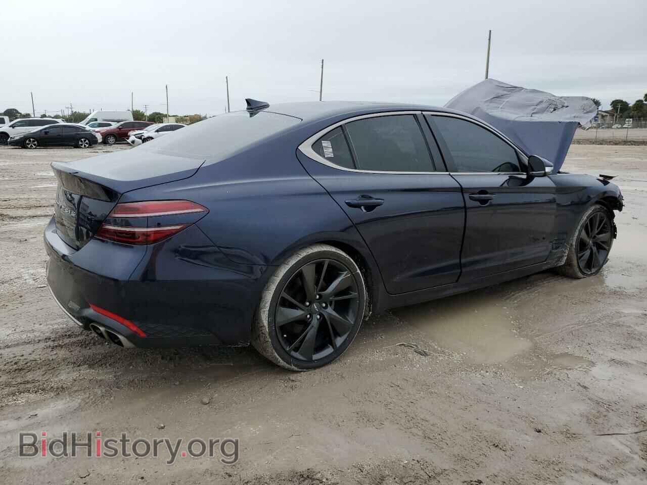 2023 GENESIS G70 BASE - VIN: KMTG34TA6PU104465 - Фото 3