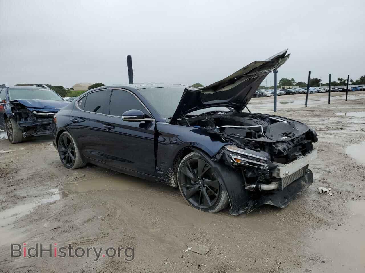 2023 GENESIS G70 BASE - VIN: KMTG34TA6PU104465 - Фото 4
