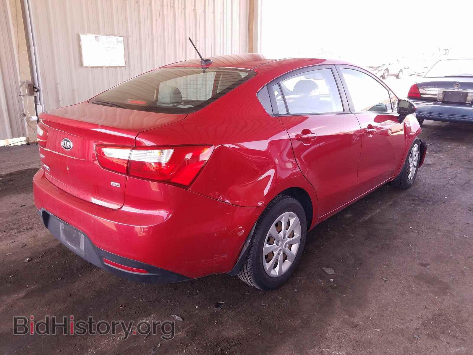 2015 KIA RIO - VIN: KNADM4A30F6454547 - Фото 4