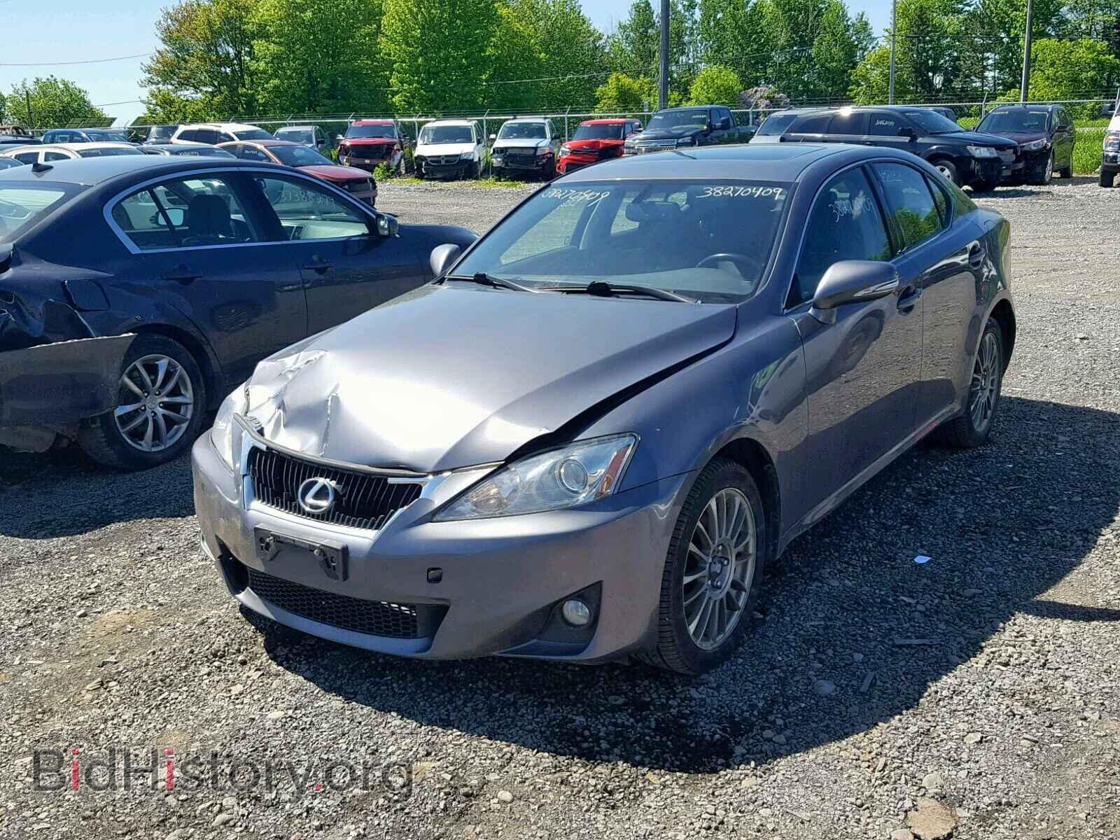 2012 LEXUS IS 250 - VIN: JTHCF5C29C5057373 - Фото 2