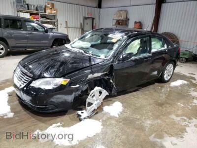 2013 Chrysler 200 LX, black — VIN 1C3CCBAB2DN670386, Copart