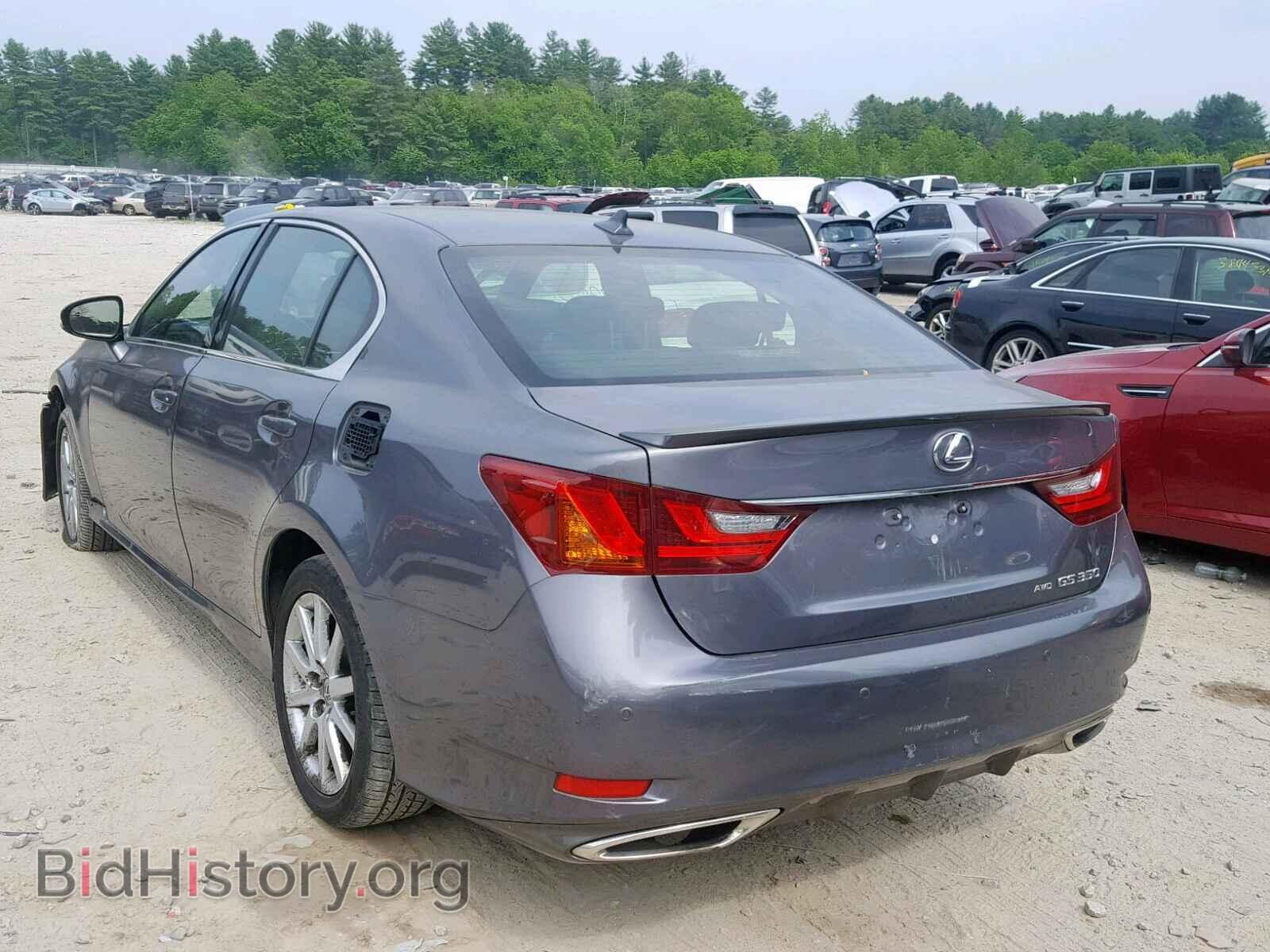 2013 LEXUS GS350 - VIN: JTHCE1BL7D5000984 - Фото 3