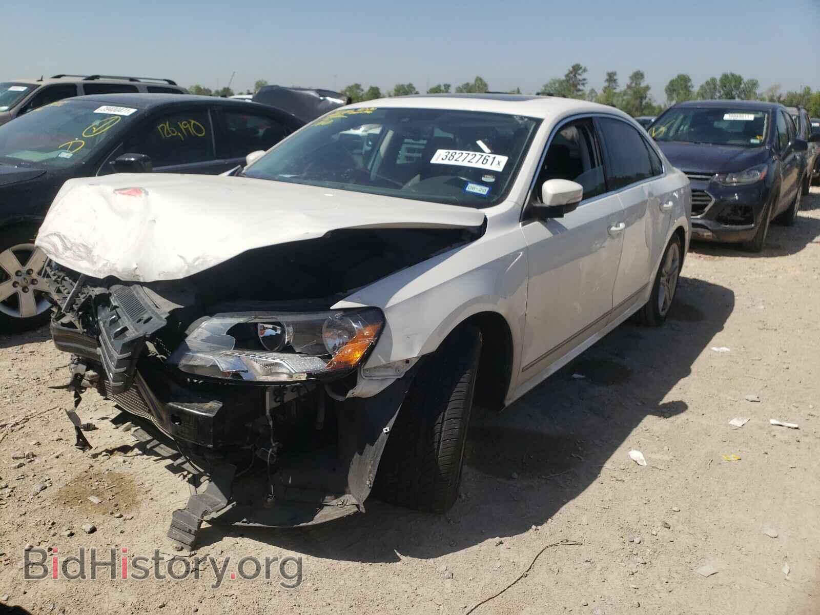 2014 VOLKSWAGEN PASSAT - VIN: 1VWCS7A31EC031849 - Фото 2