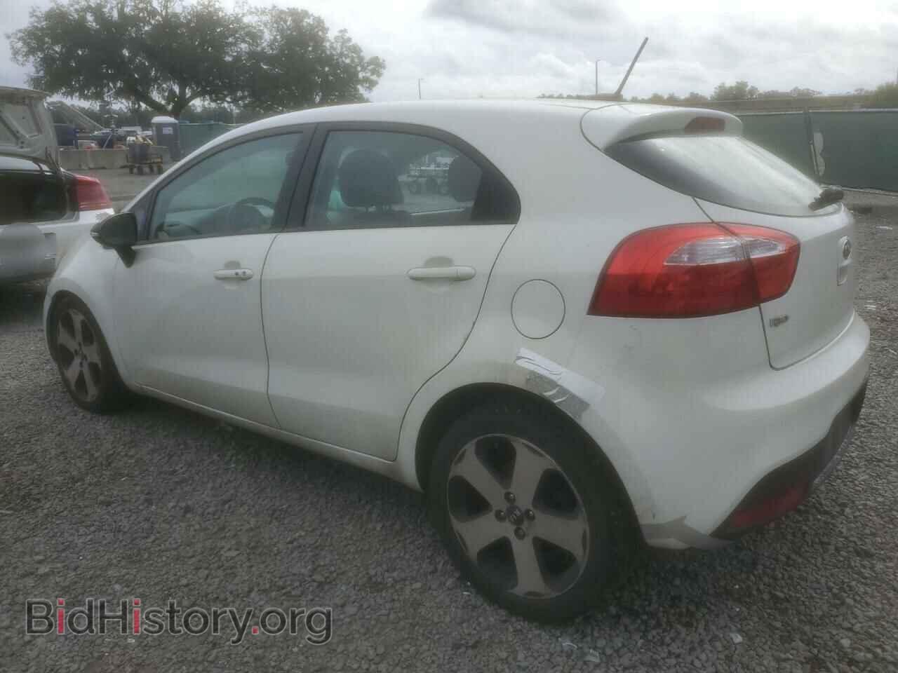 2012 KIA RIO - VIN: KNADN5A31C6027411 - Фото 2