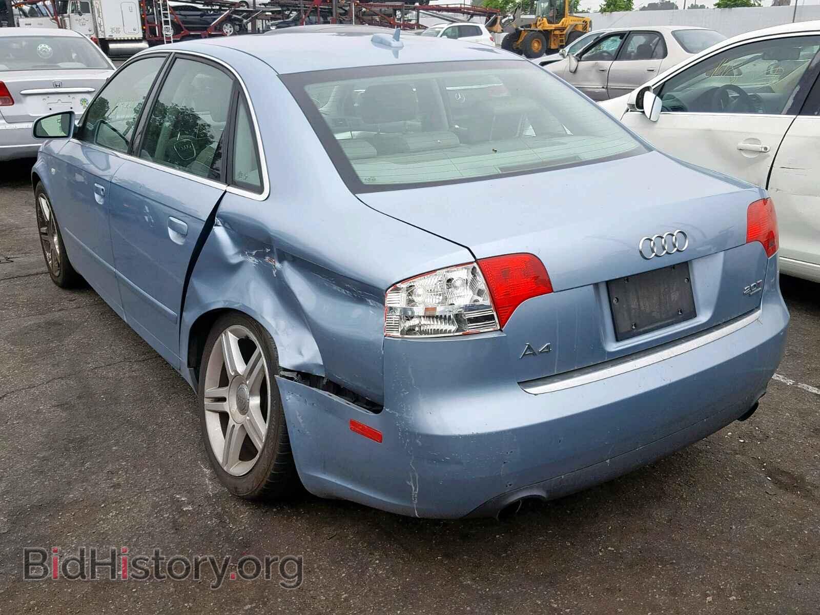 2006 AUDI A4 - VIN: WAUDF78E46A176929 - Фото 3