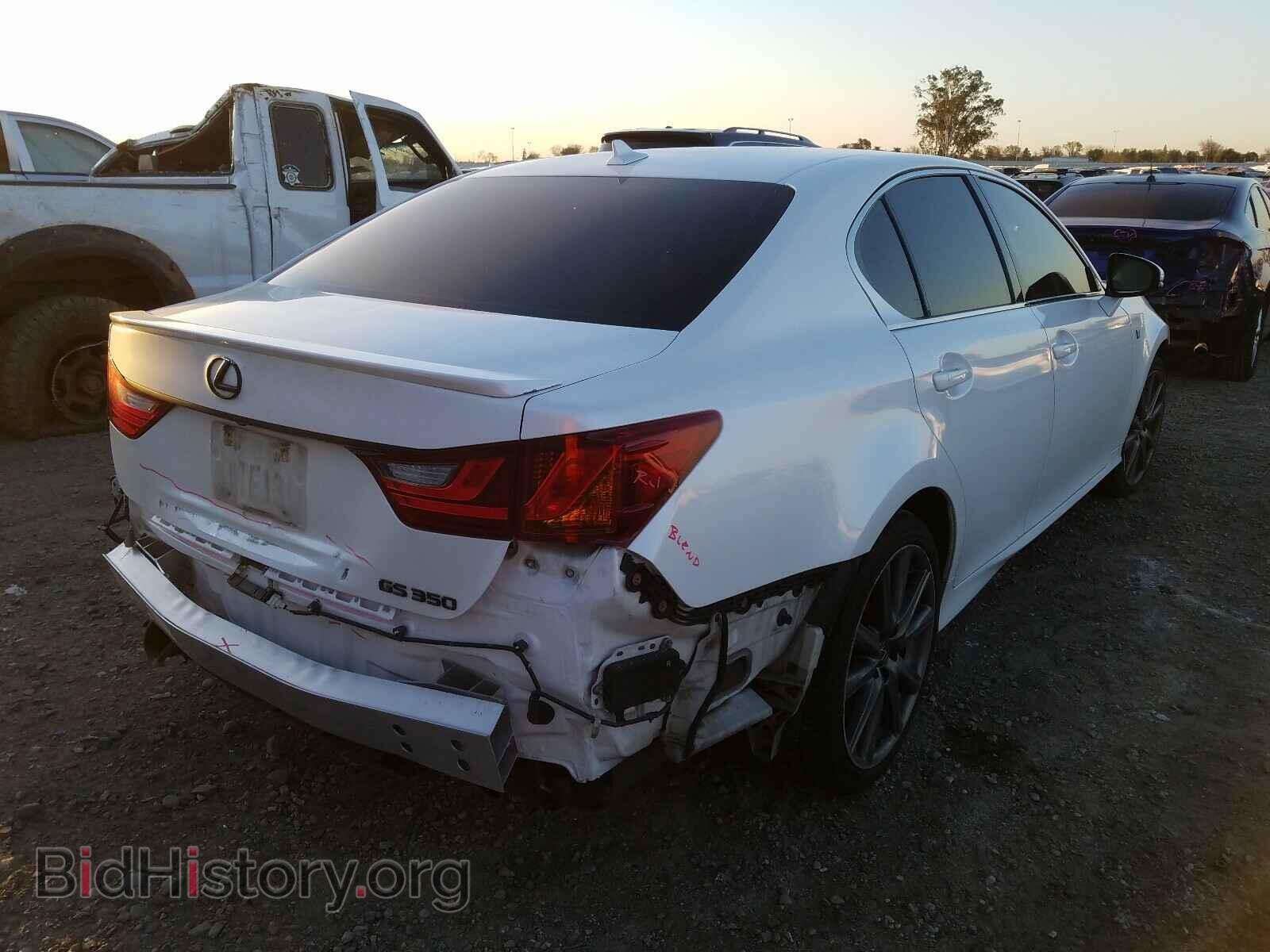 2013 LEXUS GS350 - VIN: JTHBE1BL8D5005722 - Фото 4