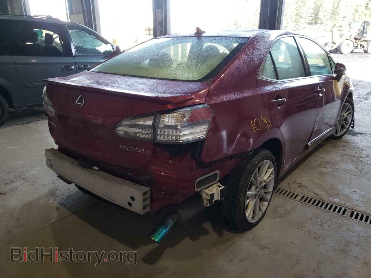 2010 LEXUS HS - VIN: JTHBB1BA8A2023237 - Photo 4