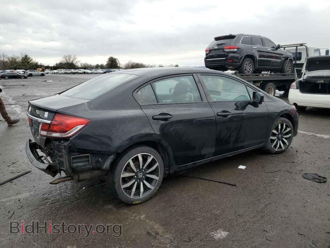 2014 HONDA CIVIC - VIN: 19XFB2F92EE235603 - Фото 3