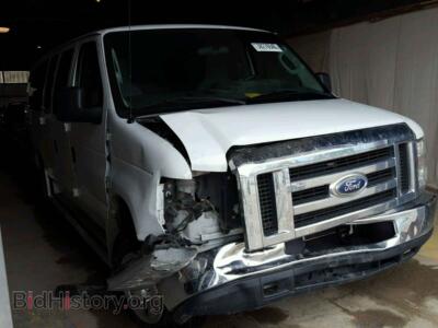 2014 Ford ECONOLINE, white — VIN 1FBSS3BL4EDA40193, Copart