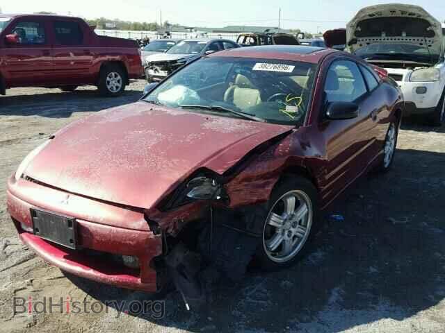 2001 MITSUBISHI ECLIPSE - VIN: 4A3AC84H11E090996 - Фото 2