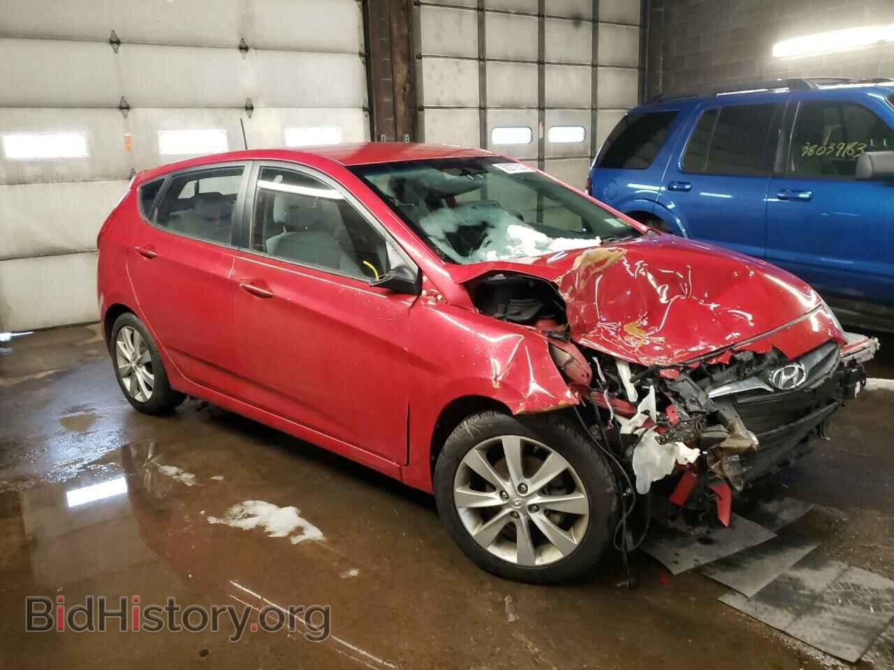 2013 HYUNDAI ACCENT - VIN: KMHCU5AE5DU075487 - Фото 4