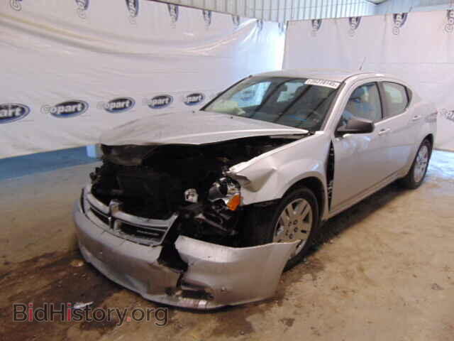 2011 DODGE AVENGER - VIN: 1B3BD4FB6BN502581 - Фото 2