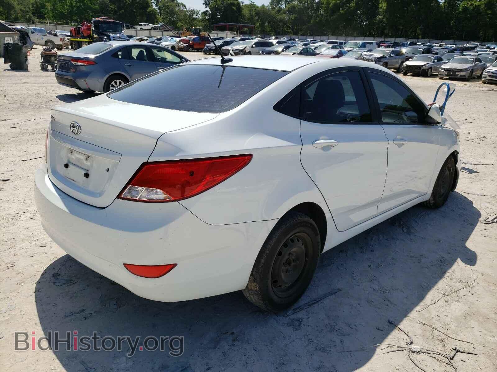 2016 HYUNDAI ACCENT - VIN: KMHCT4AE1GU963607 - Фото 4