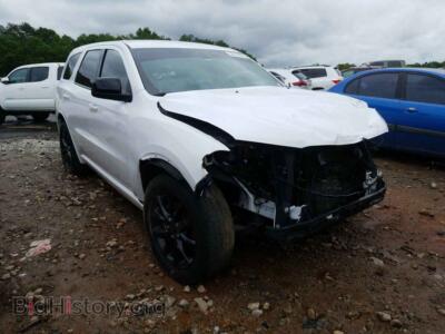 2018 Dodge DURANGO Durango SX, white — VIN 1C4RDHAG5JC114971, Copart