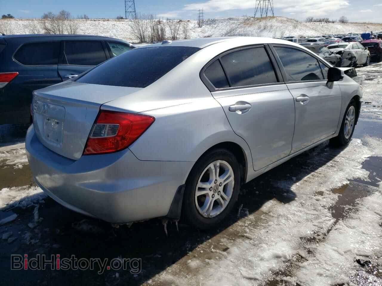 2012 HONDA CIVIC - VIN: 2HGFB2F83CH519431 - Фото 4