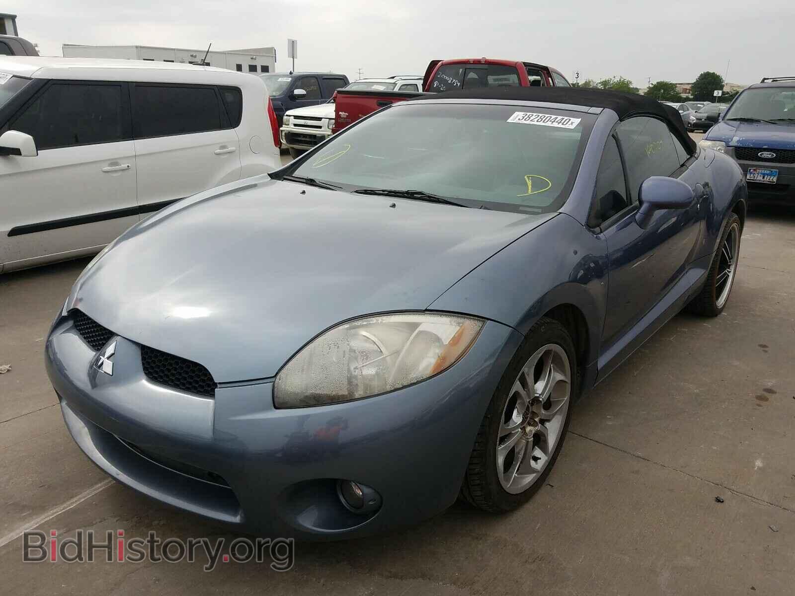 2007 MITSUBISHI ECLIPSE - VIN: 4A3AL35T87E019552 - Photo 2
