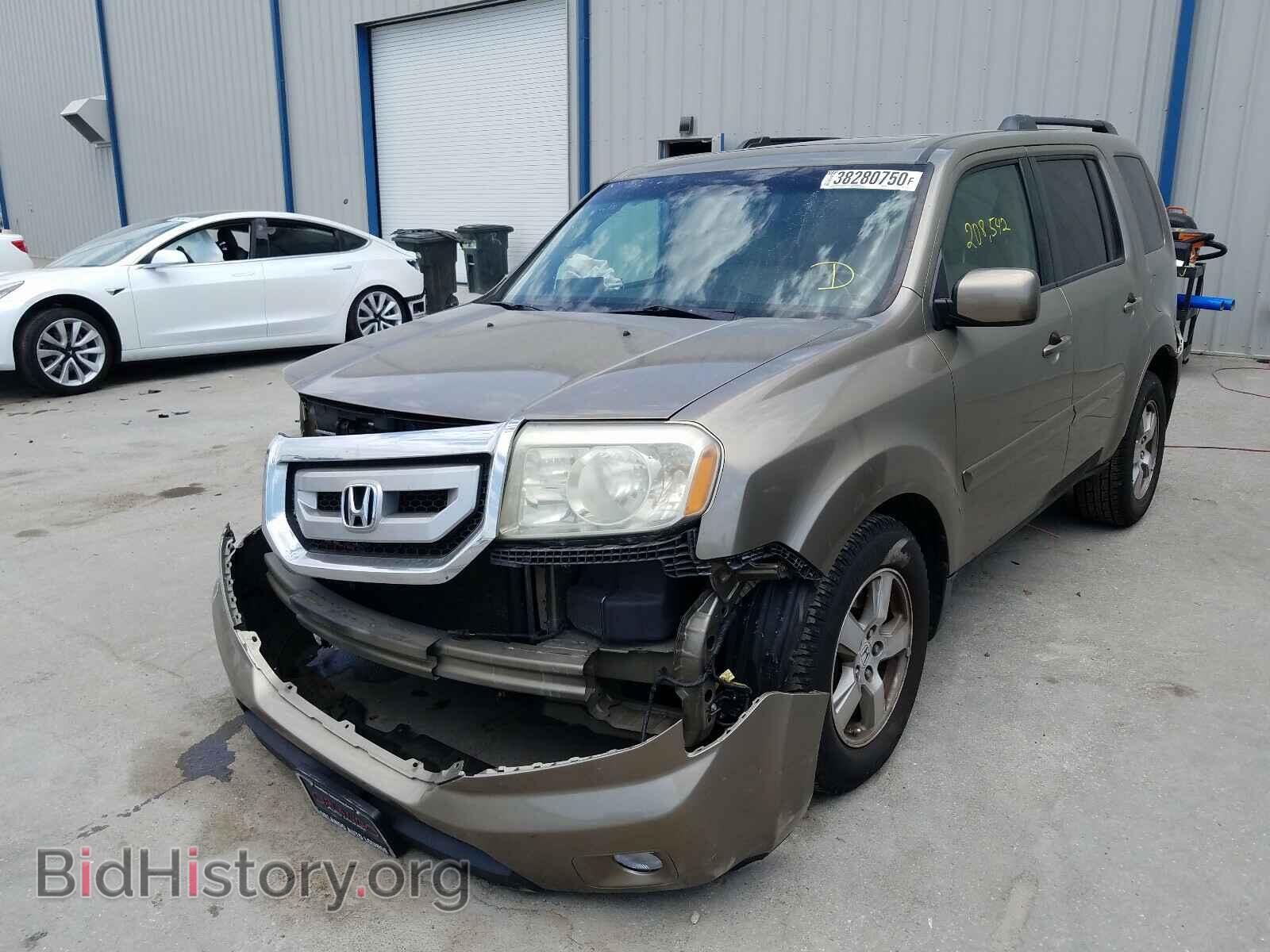2009 HONDA PILOT - VIN: 5FNYF48689B017662 - Фото 2