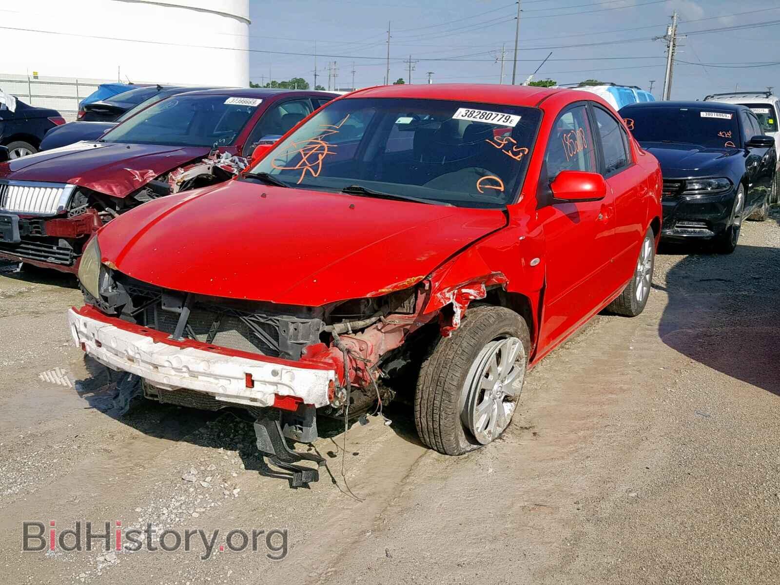 2008 MAZDA 3 - VIN: JM1BK12F181822192 - Фото 2