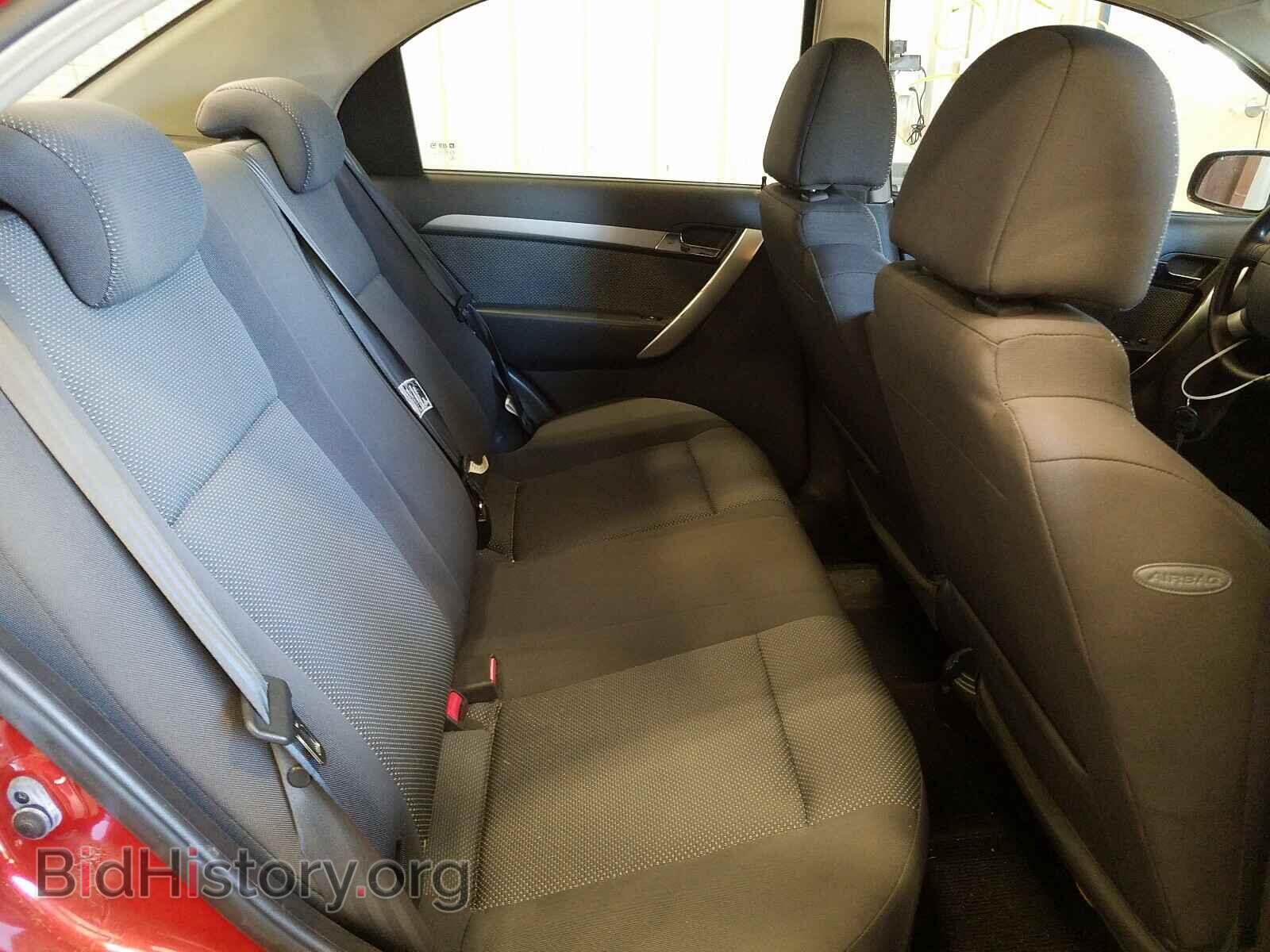 2009 CHEVROLET AVEO - VIN: KL1TD56E49B617184 - Фото 6