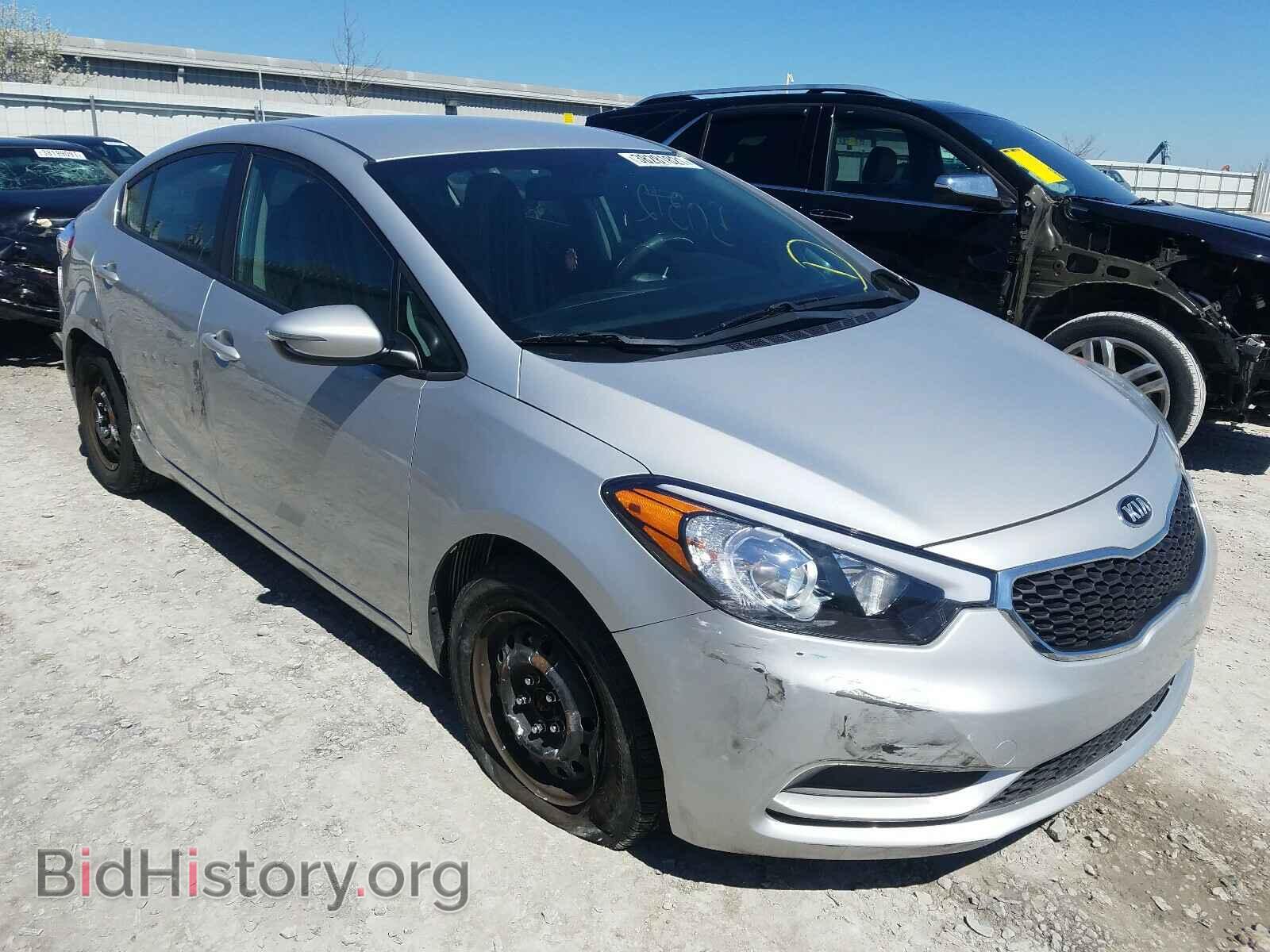 Фотография KNAFX4A64F5410437 - KIA FORTE 2015