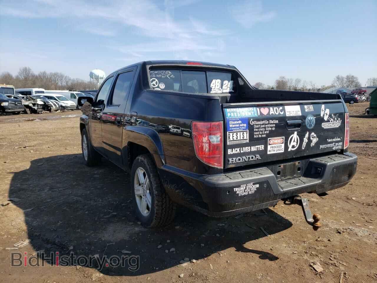 2011 HONDA RIDGELINE - VIN: 5FPYK1F50BB004017 - Фото 3